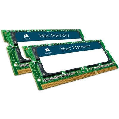 Memorie Laptop Corsair 8GB, DDR3, 1066MHz, CL7, 1.5v, Dual Channel Kit - compatibil Apple
