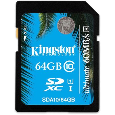 Card de Memorie Kingston SDXC 64GB Clasa 10