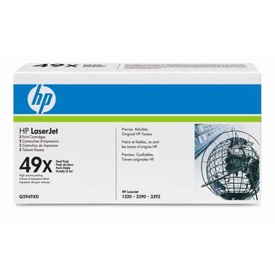 Toner imprimanta DUAL PACK NR.49X Q5949XD (2XQ5949X) 2X6K ORIGINAL HP LASERJET 1320