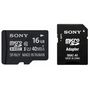 Card de Memorie Sony Micro SDHC 16GB Clasa 10 UHS1 + Adaptor SD