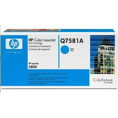 Toner imprimanta HP CYAN NR.503A Q7581A 6K ORIGINAL LASERJET 3800