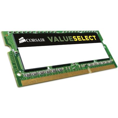 Memorie Laptop Corsair ValueSelect, 8GB, DDR3, 1600MHz, CL11, 1.35v