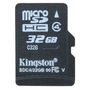 Card de Memorie Kingston Micro SDHC 32GB Clasa 4