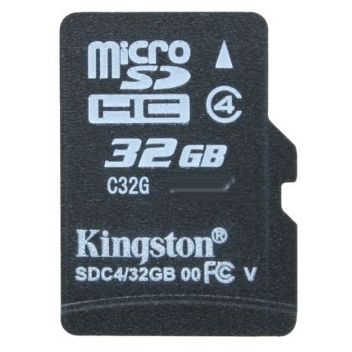 Card de Memorie Kingston Micro SDHC 32GB Clasa 4