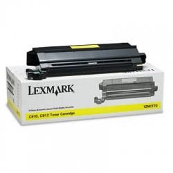 Toner imprimanta YELLOW 12N0770 14K ORIGINAL LEXMARK OPTRA C910
