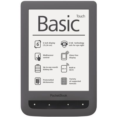 eBook Reader PocketBook Basic Touch 624 gri