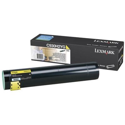 Toner imprimanta Lexmark YELLOW C930H2YG 24K ORIGINAL C935DN
