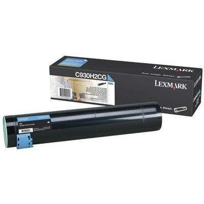 Toner imprimanta Lexmark CYAN C930H2CG 24K ORIGINAL C935DN