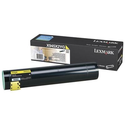 Toner imprimanta Lexmark X945X2YG Yellow