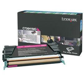 Toner imprimanta Lexmark C736H1MG Magenta Return