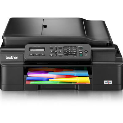 Imprimanta multifunctionala Brother MFC-J200, Inkjet, Color, Format A4, Fax, Wi-Fi