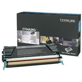 Toner imprimanta Lexmark BLACK C734A2KG 8K ORIGINAL C734N