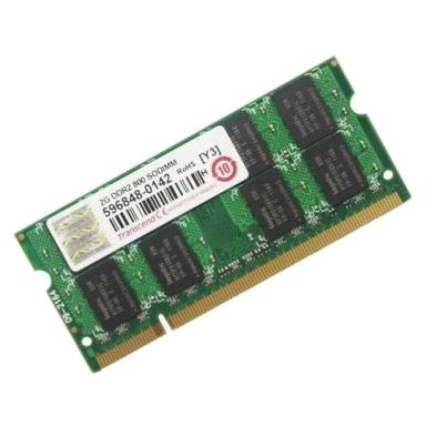 Memorie Laptop Transcend 2GB, DDR2, 800MHz, CL6, 1.8v