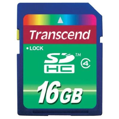 Card de Memorie Transcend SDHC 16GB Class 4