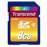 Card de Memorie Transcend SDHC 8GB Clasa 10