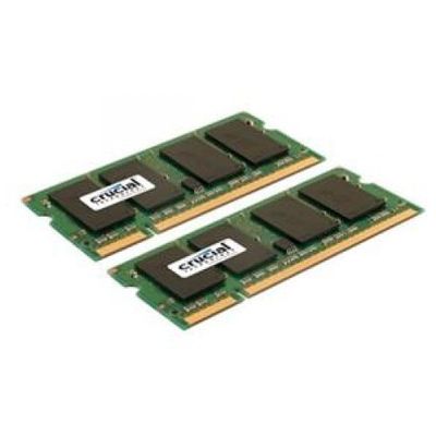 Memorie Laptop Crucial 4GB, DDR2, 800MHz, CL6, 1.8v, Dual Channel Kit