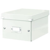Cutie arhivare 216 x 160 x 282 mm, Leitz Click Store, carton laminat - alb
