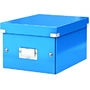 Cutie arhivare 216 x 160 x 282 mm, Leitz Click Store, carton laminat - albastru