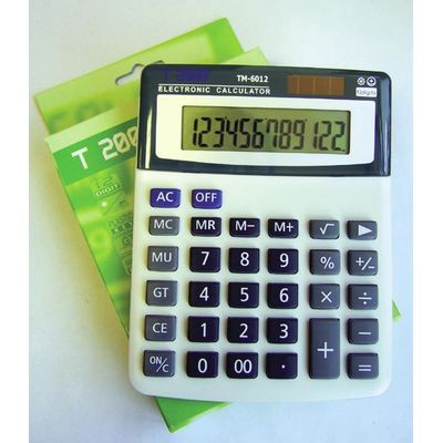 Calculator de birou 12 dig, cu 4 taste de memorie si GT TM-6012