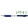 Creion mecanic Penac CCH-3, rubber grip, 0.5mm, varf metalic, corp transparent - accesorii albastre