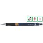 Creion mecanic profesional Penac TLG-105, 0.5mm, con metalic cu varf cilindric fix - inel maro
