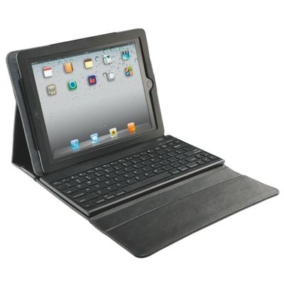 Carcasa Leitz Complete Classic Pro, cu capac si tastatura pentru iPad Gen 3/4 /iPad 2, QWERTY - negr
