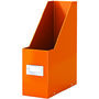 Suport vertical pentru cataloage, LEITZ Click  Store, carton laminat - portocaliu