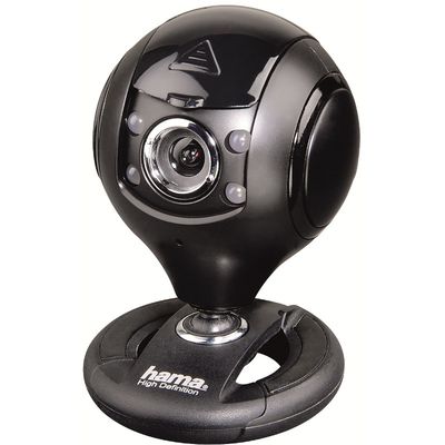 Camera Web HAMA Spy Protect, HD, USB, Black
