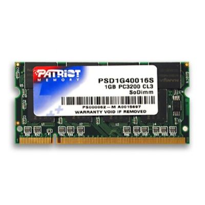Memorie Laptop Patriot Signature, 1GB, DDR, 400MHz, CL3, 2.5v