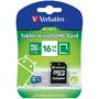 Card de Memorie VERBATIM Micro SDHC 16GB Clasa 10 UHS-I + Adaptor SD