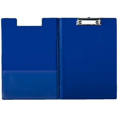 Clipboard dublu Esselte, A4, carton plastifiat, albastru - Pret/buc