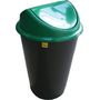 Cos gunoi colectare selectiva, 60 litri, capac verde - Pret/buc
