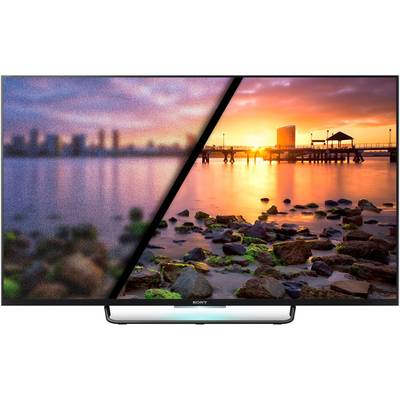 Televizor Sony Smart TV Android 43W755 Seria W755 108cm negru Full HD