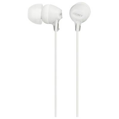 Casti In-Ear Sony MDR-EX15APW white