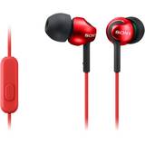 Casti In-Ear Sony MDR-EX110APR red