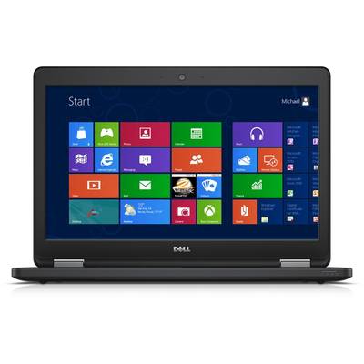 Laptop Dell 12.5" Latitude E5250 (seria 5000), HD, Procesor Intel Core i3-4030U 1.9GHz Haswell, 4GB, 500GB, GMA HD 4400, Win 7 Pro + Win 8 Pro, Black