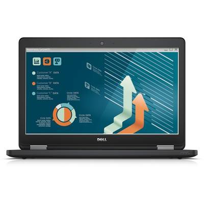 Laptop Dell 12.5" Latitude E5250 (seria 5000), HD, Procesor Intel Core i3-4030U 1.9GHz Haswell, 4GB, 500GB, GMA HD 4400, Win 7 Pro + Win 8 Pro, Black