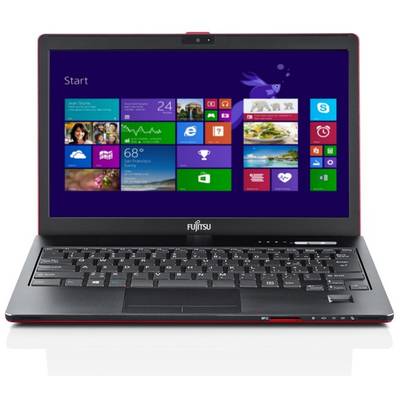 Ultrabook Fujitsu 13.3 inch Lifebook S904, WQHD, Procesor Intel® Core i5-4200U 1.6GHz Haswell, 8GB, 256GB SSD, GMA HD 4400, Win 8.1 Pro, Red