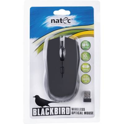 Mouse Natec Silent Blackbird wireless