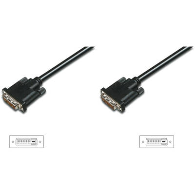 Cablu 4World Cablu monitor DVI-D (24 +1) - DVI-D (24 +1) M / M 1.8m, DLferita - retail