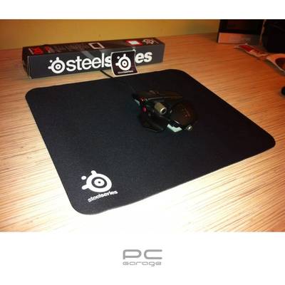 Mouse pad STEELSERIES SteelPad QcK Black