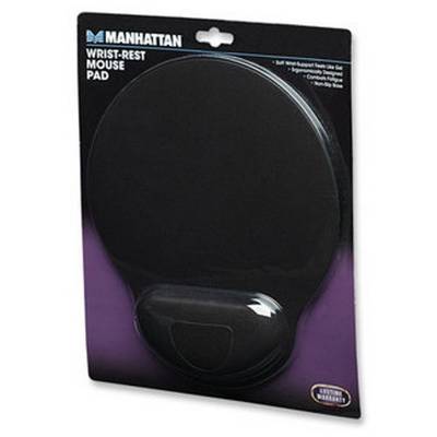 Mouse pad MANHATTAN MHT434362 Gel Negru
