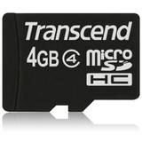Card de Memorie Transcend Micro SDHC 4GB Clasa 4 bulk