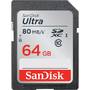Card de Memorie SanDisk SDXC Ultra 64GB UHS-I U1 Class 10 80 MB/s