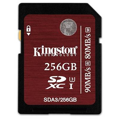 Card de Memorie Kingston SDXC 256GB Clasa 10 UHS-I U3