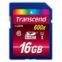 Card de Memorie Transcend SDHC 16GB 600X Class 10 UHS-I
