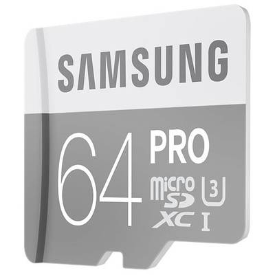 Card de Memorie Samsung Micro SDXC PRO UHS-I U3 Clasa 10 64GB