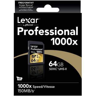 Card de Memorie Lexar Professional 1000x SDXC 64GB UHS-I U3 Clasa 10