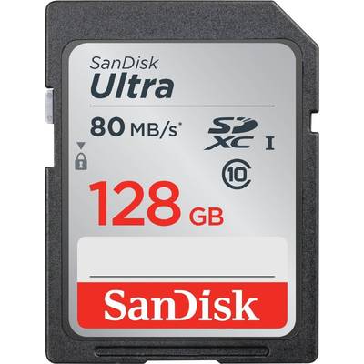 Card de Memorie SanDisk SDXC Ultra 128GB UHS-I U1 Class 10 80 MB/s