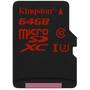 Card de Memorie Kingston Micro SDXC 64GB Clasa 10, UHS-I U3